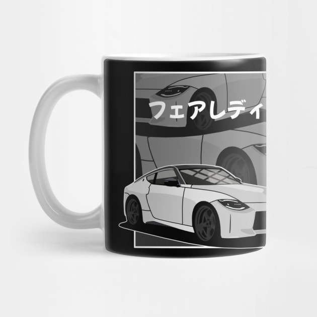 Nissan 400z (z35) Japanese Comics by Rebellion Store